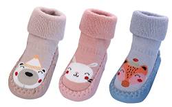 Happy Cherry Baby Kinder Socken für Baby-Jungen Baumwolle Anti-Rutsch von Happy Cherry