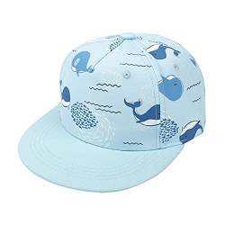 Happy Cherry- Baseball Cap für Kinder Kinder Unisex Sonnenhut Tennis Golfball Hut Jungen Mädchen Leichter Outdoor Casual Netter UV-Schutz im Sommer Cartoon Wal Atmungsaktiv für 2-8 Jahre von Happy Cherry