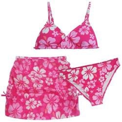 Happy Cherry Bikini Kinder Schwimmanzug Teenager Mädchen 3 Stück Bademode mit Rock Sommer Strand Bikini Sets 160/12-13 Jahre von Happy Cherry