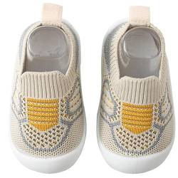 Happy Cherry Krabbelschuhe Baby Mädchen Lauflernschuhe Jungen Weiche Mesh Atmungsaktive Hausschuhe Kleinkind Anti-Rutsch Barfußschuhe 20/21 EU von Happy Cherry