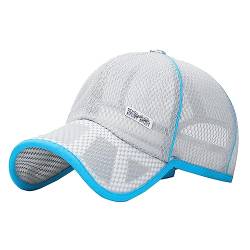 Happy Cherry Tennis Kappe Kinder Mädchen Mesh Kappe Basecap Sport Sonnenhut Sommer Outdoor UV Schutz Kindermütze für Mädchen Jungen von Happy Cherry