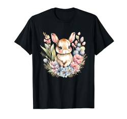 Kaninchen, Hasenohren, Osterhasen Kostüm, Osterdeko, Ostern T-Shirt von Happy Easter Bunny Tshirt Frühling, Hasen Zubehör