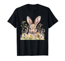 Kaninchen, Hasenohren, Osterhasen Kostüm, Osterdeko, Ostern T-Shirt von Happy Easter Bunny Tshirt Frühling, Hasen Zubehör