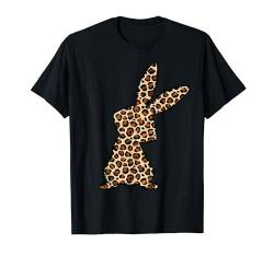 Leopardenmuster, Hase, Kaninchen, Hasenohren, Hasen T-Shirt von Happy Easter Bunny Tshirt Frühling, Hasen Zubehör
