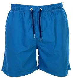 Happy Shorts Herren Badeshorts Strandshorts Shorts mid Blue blau S - XXL, Gr�sse:L - 6-52, Farbe:blau von Happy Shorts