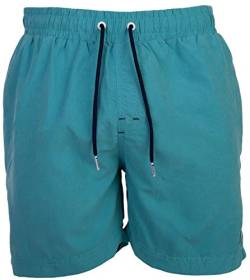 Happy Shorts Herren Badeshorts Strandshorts Shorts solid mid Blue S - XXL, Grösse:XL - 7-54, Farbe:blau von Happy Shorts