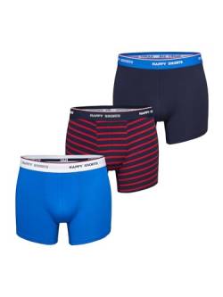 Happy Shorts Herren Retro Pants 3-Pack Motive - Maritim 3 - Größe M von Happy Shorts