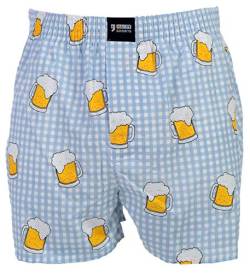 Happy Shorts Webboxer Herren Boxer Motiv Boxershorts Farbwahl, Grösse:L - 6-52, Präzise Farbe:Design 5 von Happy Shorts