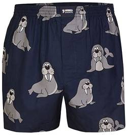 Happy Shorts Webboxer Herren Boxer Motiv Boxershorts Farbwahl, Grösse:XL, Präzise Farbe:Design 22 von Happy Shorts