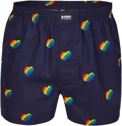 Happy Shorts Webboxer Herren Boxer Motiv Boxershorts Farbwahl, Grösse:XL, Präzise Farbe:Design 31 von Happy Shorts
