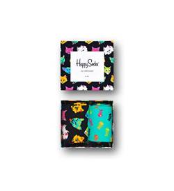 Happy Socks, Colorful Premium Cotton Gift Box 2 Pack Socks for Men and Women, Cat Gift Box (10-13) von Happy Socks