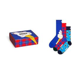 Happy Socks 3-Pack Downhilll Skiing Socks Gif - 36-40 von Happy Socks