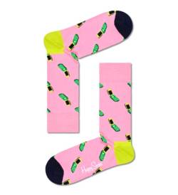Happy Socks Call Me Maybe Sock, farbenfrohe und fröhliche, Socken für Männer und Frauen, Rosa (36-40) von Happy Socks