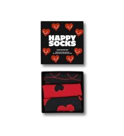 Happy Socks Geschenkbox I LOVE YOU GIFT BOX XLOV08-4300 Schwarz, Size:36-40 von Happy Socks