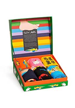 Happy Socks Geschenkbox MONTY PYTHON GIFT SET 6-PACK XMPY10-0200 Mehrfarbig, Size:36-40 von Happy Socks