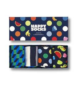 Happy Socks Geschenkbox NAVY SOCKS GIFT SET 4-PACK XNAV09-6600 Mehrfarbig, Size:41-46 von Happy Socks