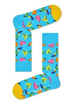 Happy Socks Herren Banana Socken, Mehrfarbig (Multicolour 670), 7/10 (Herstellergröße: 41-46) von Happy Socks