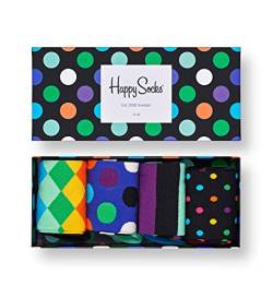 Happy Socks Herren Hediye Kutusu Big Dot Gift Box, Geschenkbox: Big Dot, 41-46 EU von Happy Socks