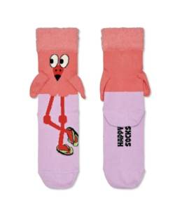 Happy Socks KIDS FLAMINGO SOCK (DE/NL/SE/PL, Numerisch, 22, 24, Regular, Mehrfarbig) von Happy Socks