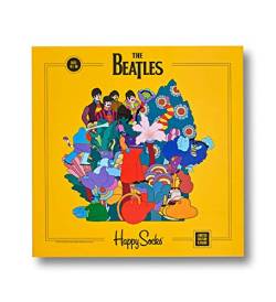 Happy Socks The Beatles Herren Geschenkset Mehrfarbig, Mehrfarbig, 36-40, 6erPack von Happy Socks