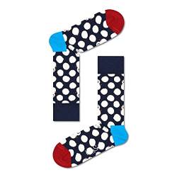 Happy Socks Unisex 1er-Pack Big Dot Snowman Gift Box Socken, blau, 36-40 von Happy Socks