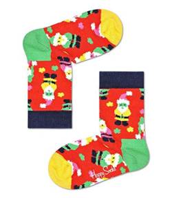 Happy Socks Unisex Baby Kinder Santa Socken, Rot, 12-24 Monate von Happy Socks