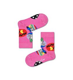 Happy Socks Unisex Baby & Kids Daisy Minnie Dot Sock, Blau-Grün-Rosa-Rot-Weiß-Gelb, 0-12 Monate EU von Happy Socks