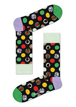 Happy Socks Unisex Disney Focus, Mickey Socken, Schwarz-Grün, 41-46 von Happy Socks