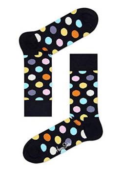 Happy Socks Unisex - Erwachsene Socken, Schwarz (Multi Schwarz 099), 41-46 von Happy Socks