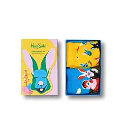 Happy Socks Unisex-Kinder Kids Easter 2-Pack Gift Set Socken, Multicolour, 4-6Yr von Happy Socks