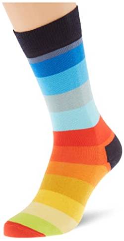 Happy Socks Unisex Stripe Sock, 41-46 von Happy Socks