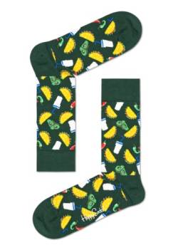 Happy Socks Unisex Taco Socken, Mehrfarbig, 36, 36-40 von Happy Socks
