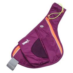 Happyyami 1Stk Laufender Wassergürtel Fitnessgürtel Laufgürtel Gürtelband Bauchtasche Taillenband zum Laufen gürteltasche laufende Hüfttasche tragbare Hüfttasche draussen Bausätze Violett von Happyyami