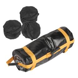 Happyyami Fitness-Energiepaket Gewichthebertasche Gewichtssack Gewichtheberausrüstung Fitnessgeräte Gewichtstasche für Krafttraining Gewichtheben Sport Trainingstasche Schlitten Mann PVC von Happyyami