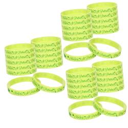 Happyyami Sportdekor 36 Stk Irisches Armband Armreif Süßes Armband Rustikale Außendekoration Armbänder Armband Aus Gummiband Country-chic-dekor Männer Land Mann Kleidung Mode Kieselgel von Happyyami