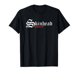 Altes Englisches Skinhead Subkultur Szene Oi! Stiefel Jungen T-Shirt von Hardcore 84