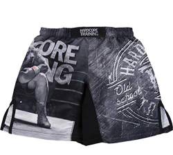 Hardcore Training Die Hard Kids Boxing Shorts Kurze Hose Kinder Boxen Fitness Sportbekleidung Kinder Muay Thai BJJ Kickboxing von Hardcore Training