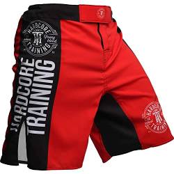 Hardcore Training Recruit Fight Shorts Kurze Hose Herren MMA BJJ Grappling Fitness Boxen Muay Thai No Gi von Hardcore Training