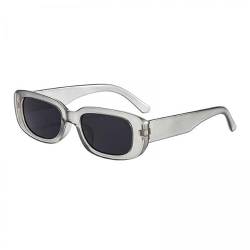 Harilla 6x Rechteckige Sonnenbrille für Damen, Klobige Sonnenbrille, Stilvolle Sonnenbrille Im Retro Stil, Sonnenbrille für Wanderungen, Straßenkostüme, Zubeh von Harilla