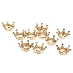 Harilla Charm-Anhänger Set mit vergoldeten Formen, Perlen für DIY Schmuck, 40 x Silber von Harilla