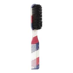 Harilla Haarbürste mit zwei, Kamm für Haarstyling, 2-in-1 vielseitige Friseurwerkzeuge, Friseurausrüstung, Ölkopf, Kammbürste, Stil b von Harilla