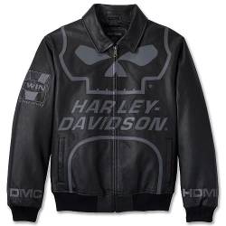 Harley-Davidson Lederjacke Willie G Skull, M von Harley-Davidson