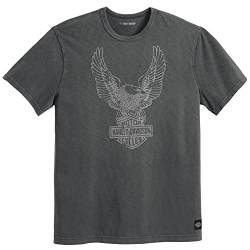 Harley-Davidson Road Captain Black Beaty Tee T-Shirt, M von Harley-Davidson