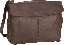 Harold's Submarine Shoulderbag flap M  in Braun (7.6 Liter), Umhängetasche von Harolds