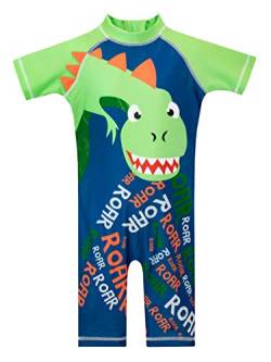 Harry Bear Jungen Badeanzug Dinosaurier Blau 104 von Harry Bear