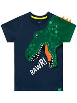 Harry Bear Jungen Dinosaurier T-Shirt Blau 92 von Harry Bear