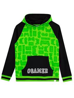 Harry Bear Jungen Kapuzenpullover Gamer Schwarz 122 von Harry Bear