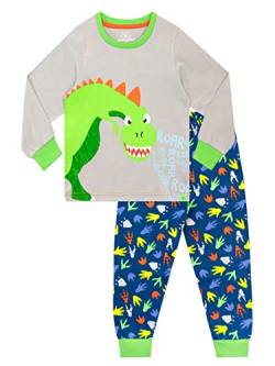 Harry Bear Jungen Schlafanzug Dinosaurier Mehrfarbig 128 von Harry Bear