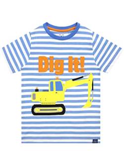 Harry Bear Jungen T-Shirt Bagger Blau 116 von Harry Bear