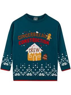 Harry Bear Jungen Weihnachten Sweatshirt Gingerbread Grün 104 von Harry Bear